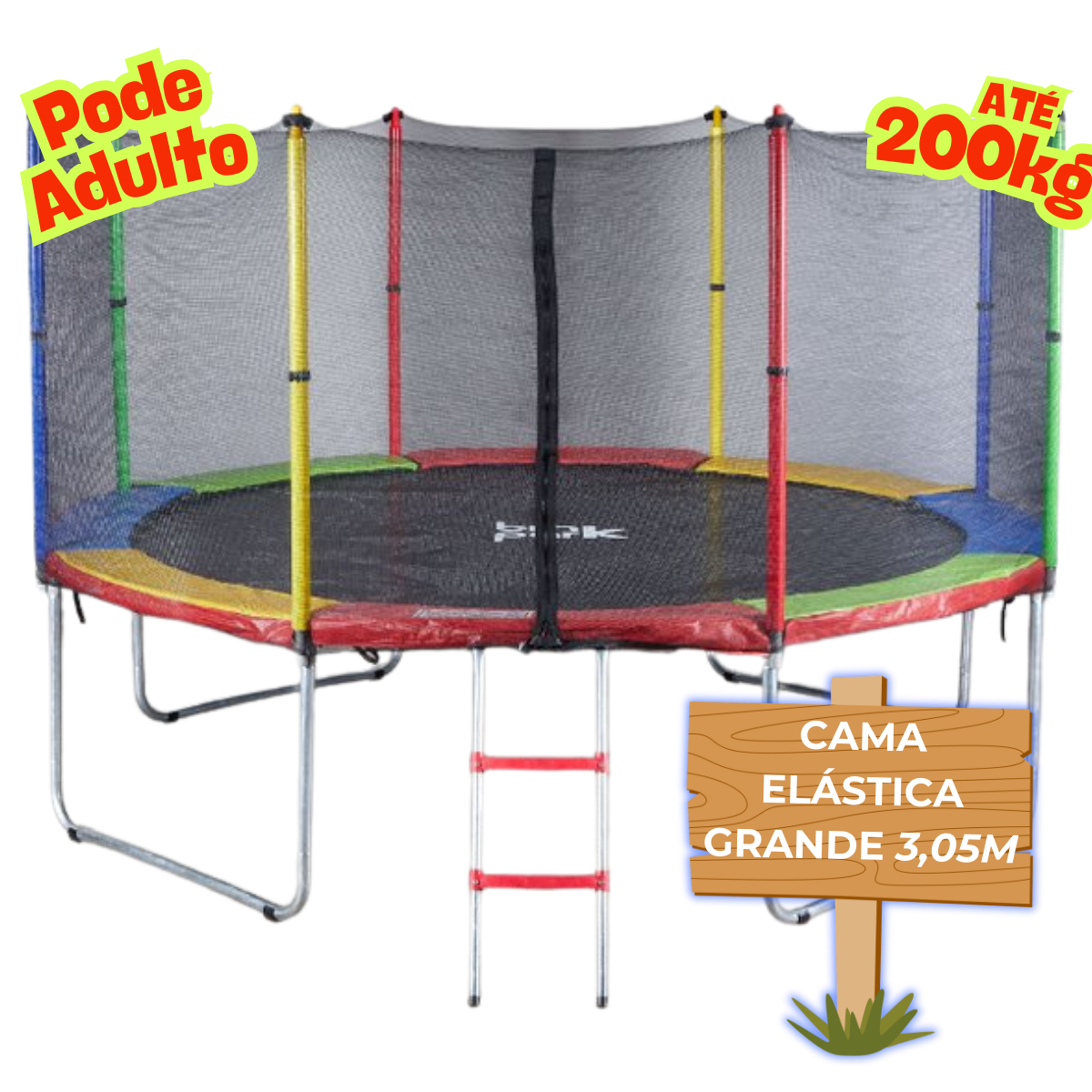 Cama Elastica Grande 3,05